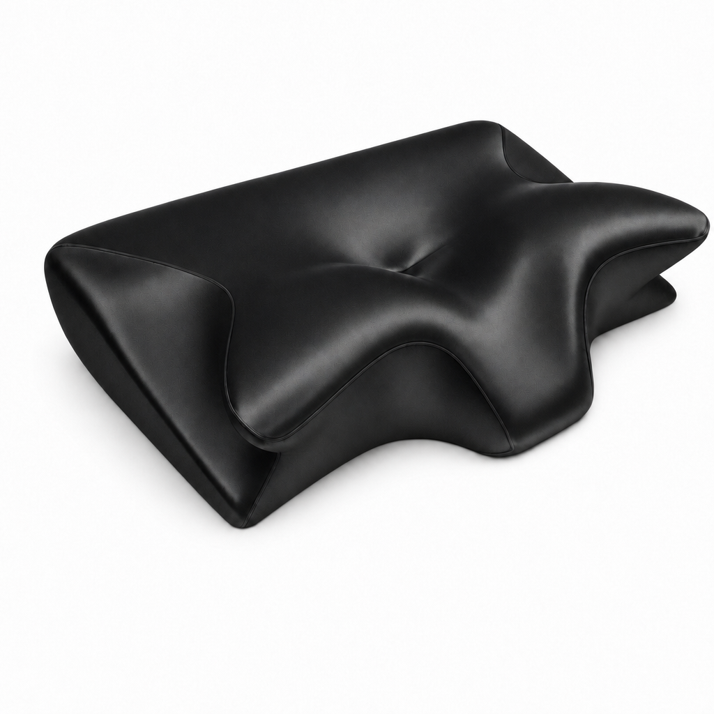 Adjustable Ice-Silk Butterfly Pillow — ice-silk black colour