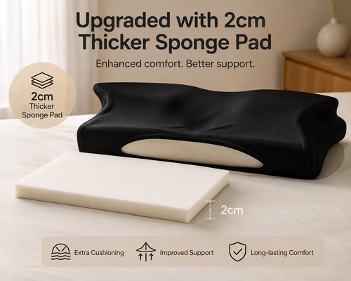 Adjustable Ice-Silk Butterfly Pillow